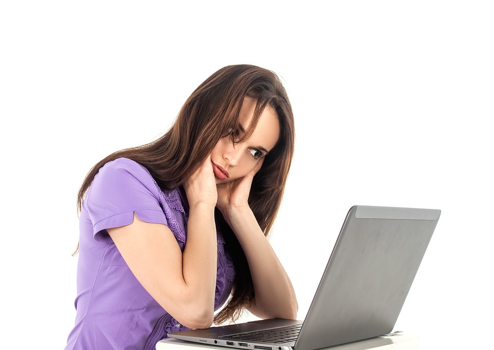 woman on laptop