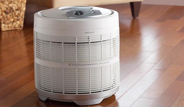 white home air purifier