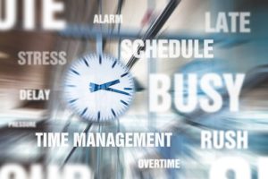 busy and time management 